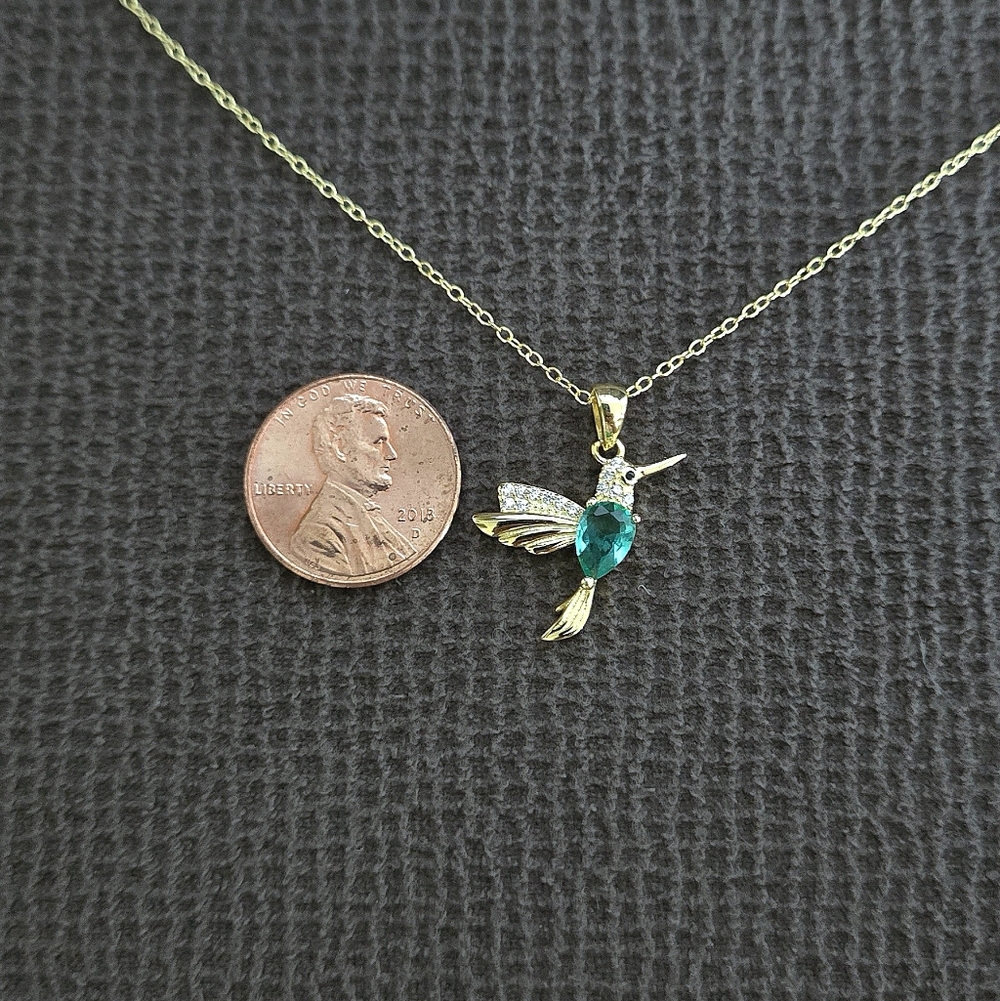 Cote d'Argent Hummingbird🪶 Pendant Necklace - NWT - Picture 6 of 16